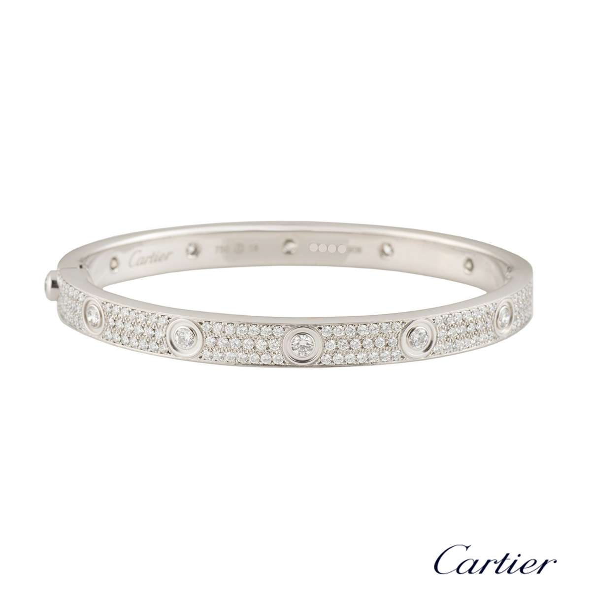 cartier diamond pave